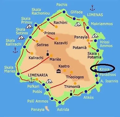 Alba Thassos Apartament Koinira